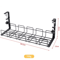 Metal Under Table Storage Rack Cable Management Tray For Home And Office 3