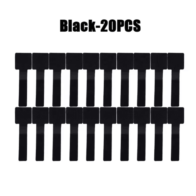 Reusable SelfAdhesive Cable Ties Adjustable Cord Organizer Straps 2