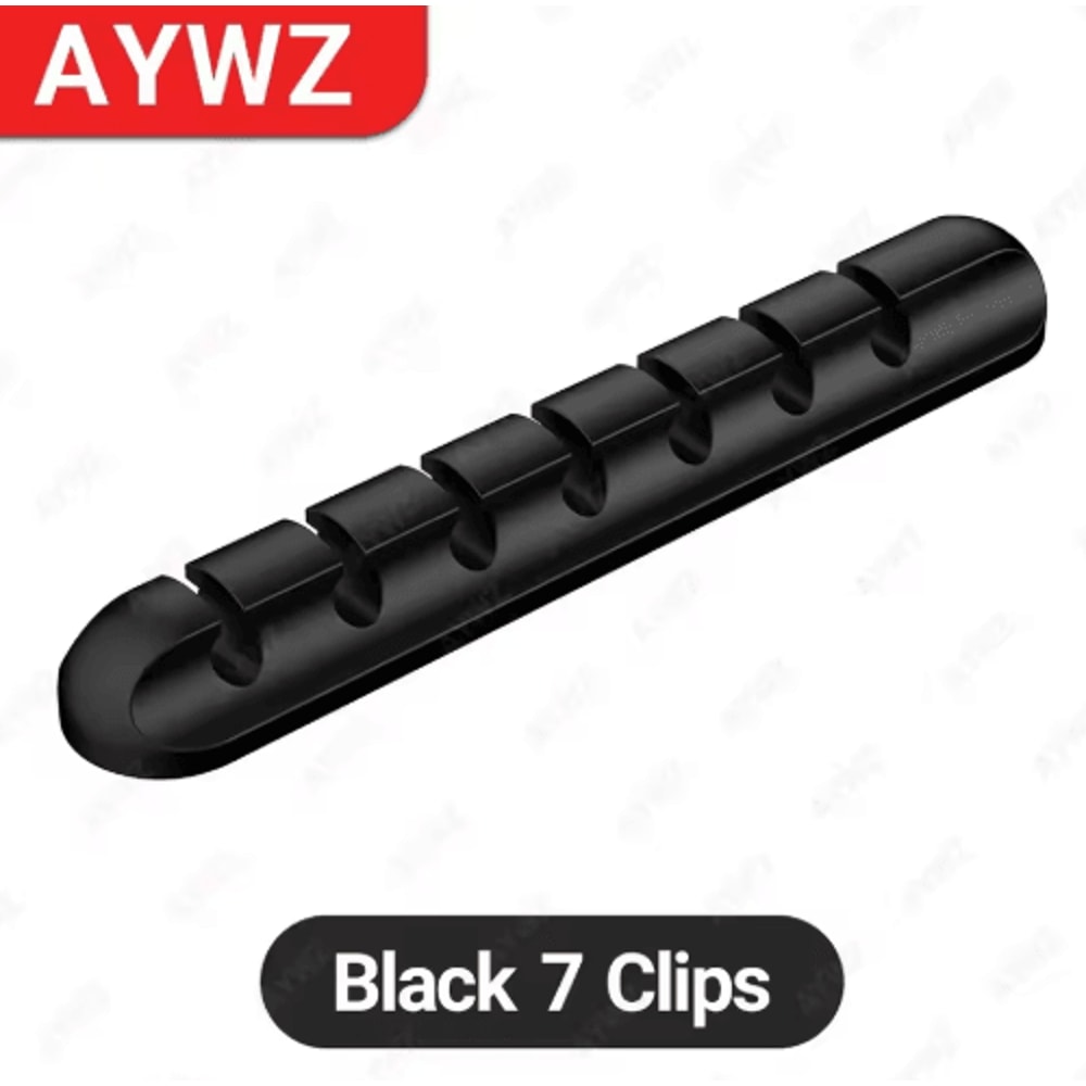 Adhesive Cable Holder Clips For Desktop Nightstand Cord Management 1