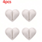HeartShaped Mini Cable Winder Organizer Clips Set Of 2 4
