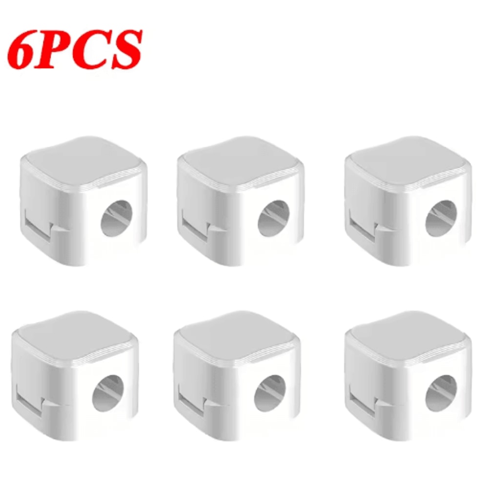 Magnetic Cable Clip Winder Adhesive Cord Organizer For Desk And Home 4