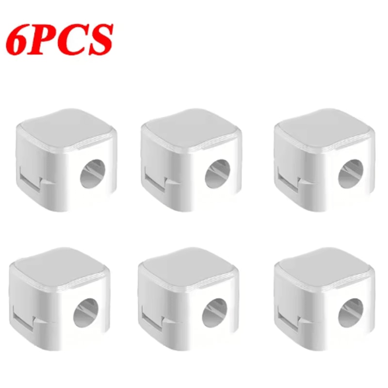 Magnetic Cable Clip Winder Adhesive Cord Organizer For Desk And Home 4