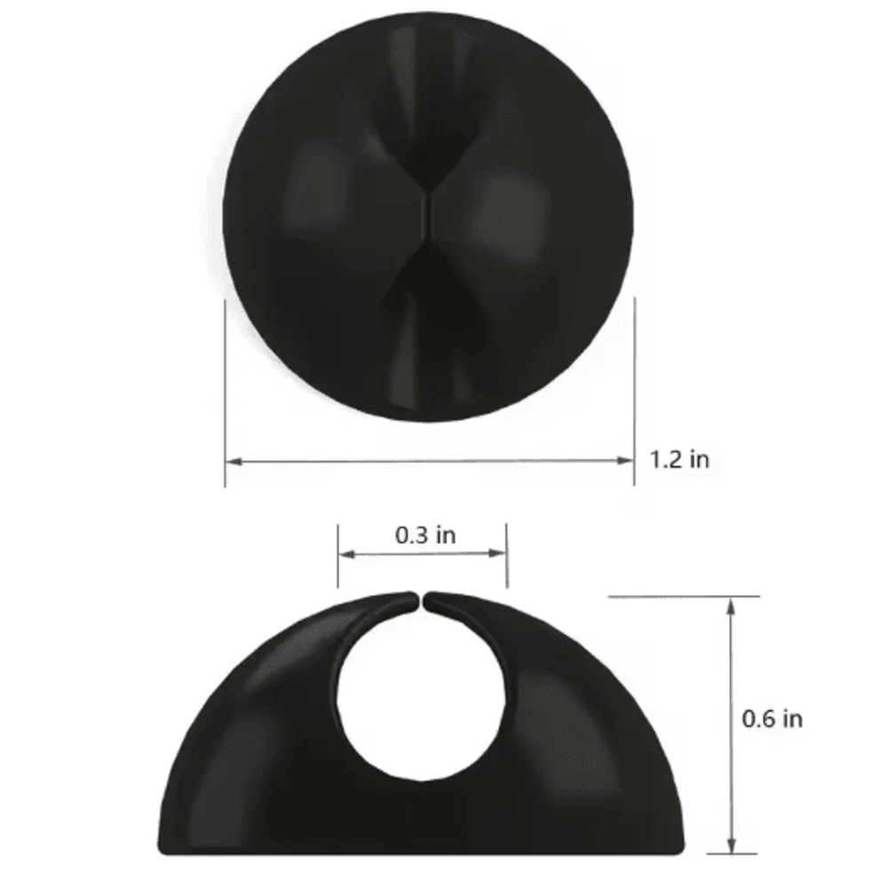 Silicone SelfAdhesive Cable Clips Phone Cord Holder Organizer 17