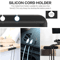 Silicone USB Cable Organizer And Desktop Cable Winder Clips 5
