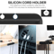 Silicone USB Cable Organizer And Desktop Cable Winder Clips 5