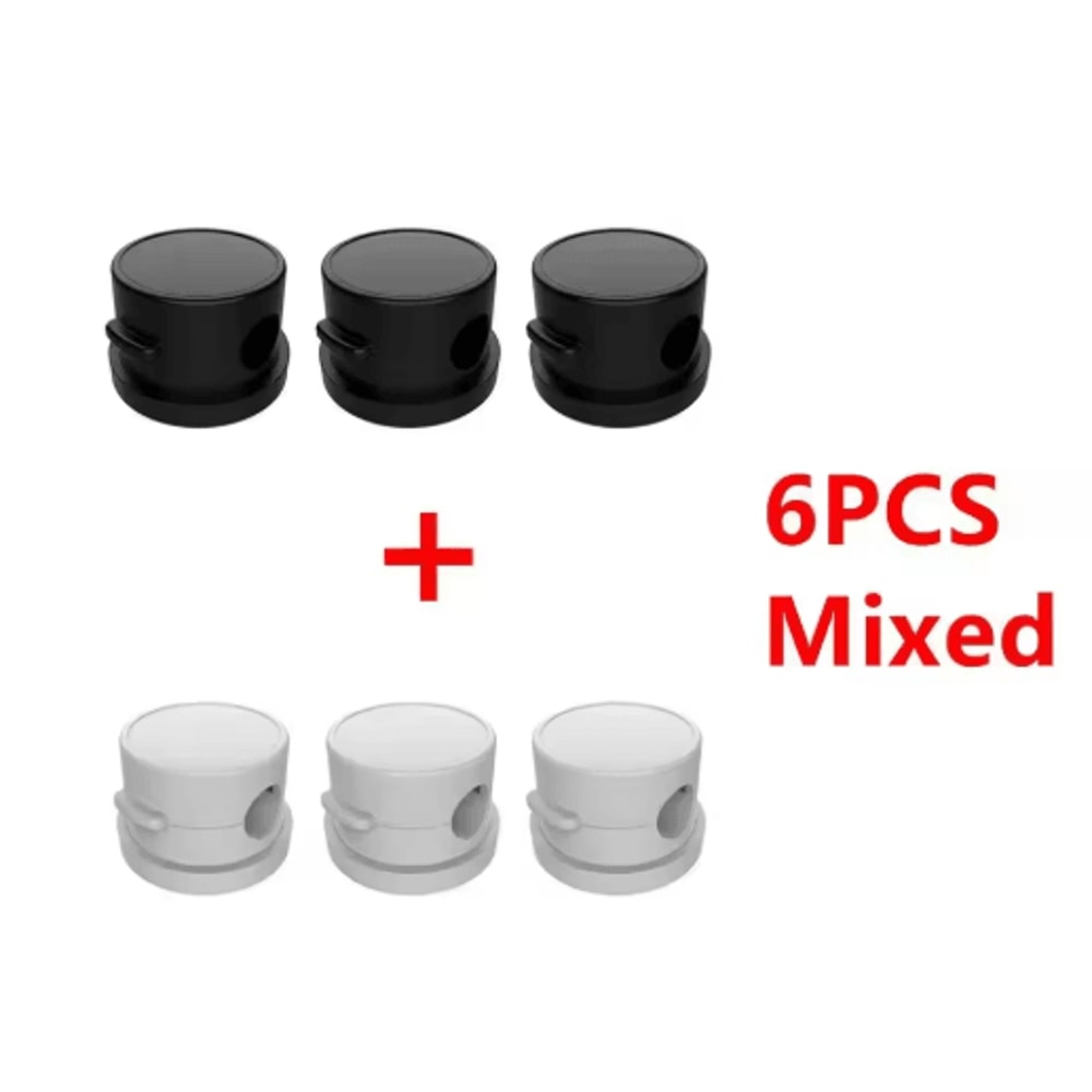 360 Rotating Magnetic Cable Clip Organizer With Adhesive Base 3