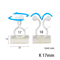 10 Pcs Charger Cable Organizer USB Winder Desktop Tidy Clips Management Wire Holder For Mouse Headp 2