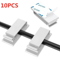 Self Adhesive Wire Organizer Cable Holder Clips For Desktop And PC Setup 10