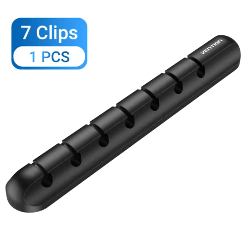 Vention Silicone Cable Organizer Plug Box With USB Cable Winder 6