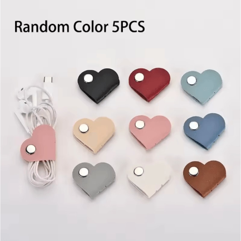 Mini Cable Winder Desk Cable Organizer Clips 6