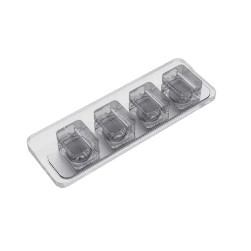 Magnetic Silicone Cable Winder With Adhesive Fixer 2