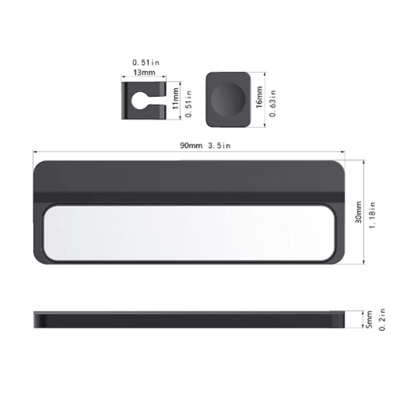 Magnetic Silicone Cable Winder With Adhesive Fixer 4