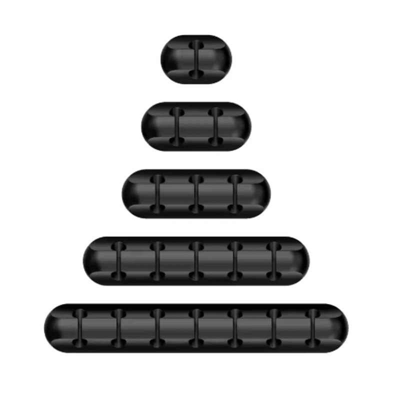 Silicone USB Cable Organizer Charging Cable Winder 8