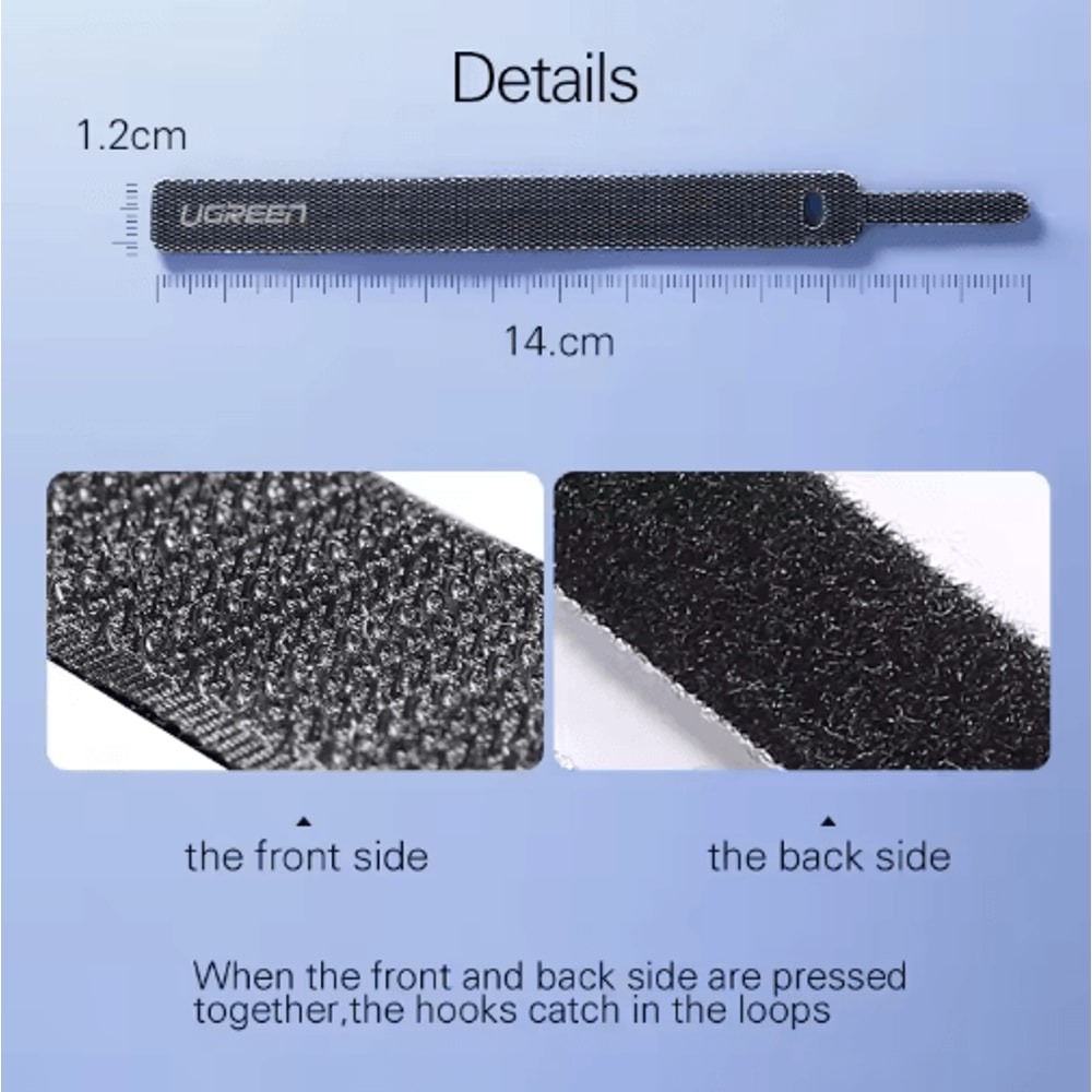 UGREEN Cable Organizer Cord Protection Wire Winder 2