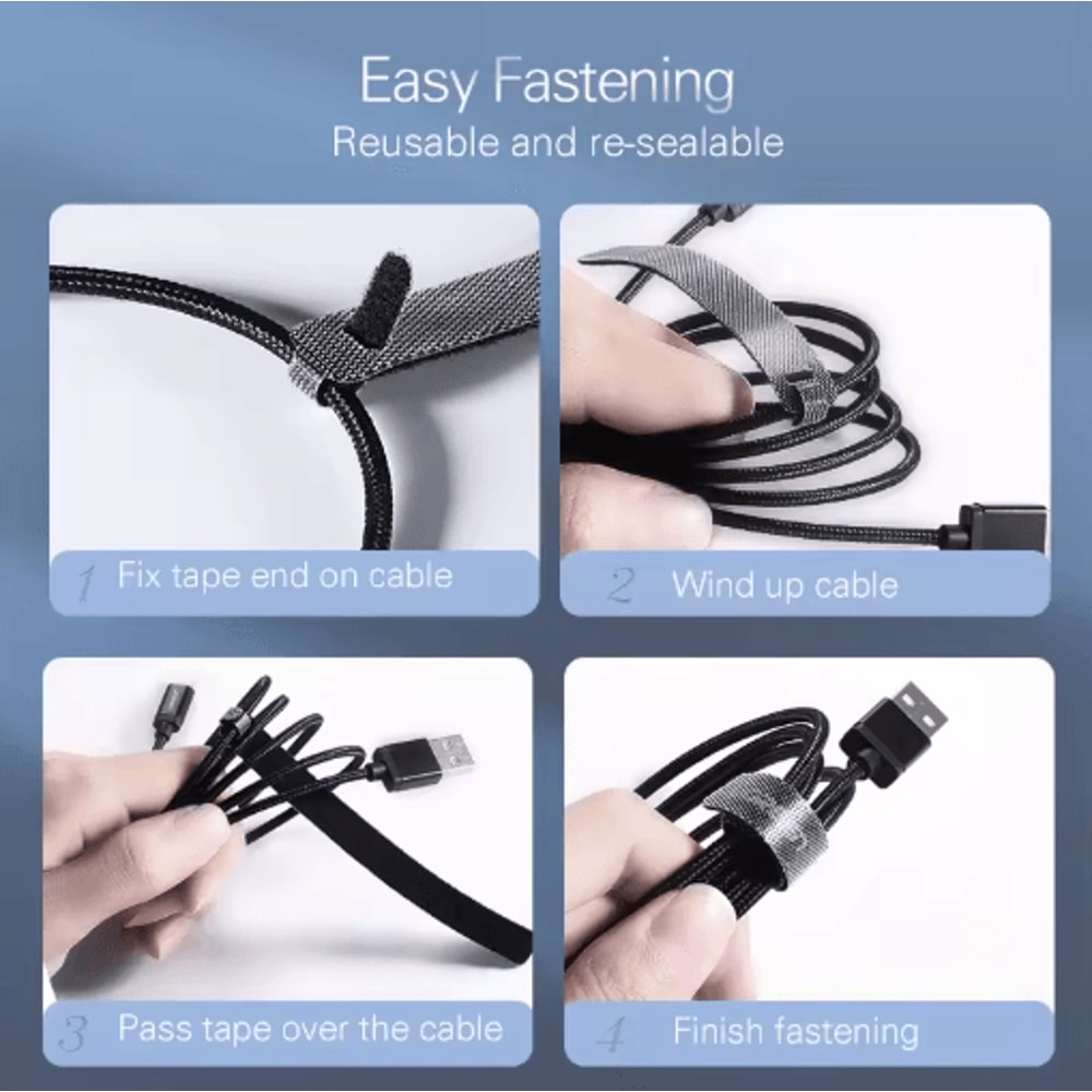 UGREEN Cable Organizer Cord Protection Wire Winder 3