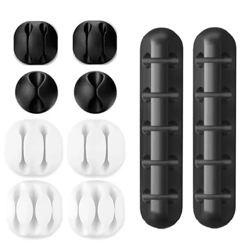 silicone usb cable organizer desktop cable winder