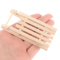 112 Mini Wooden Sleigh Gift Box Dollhouse Decoration 0