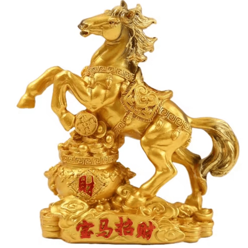 2026 Year Of The Horse Feng Shui PVC Statue 1