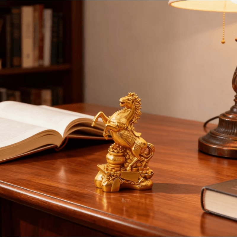 2026 Year Of The Horse Feng Shui PVC Statue 4