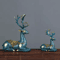 Nordic Deer Head Resin Sculpture Modern Home Decor 2