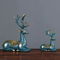 Nordic Deer Head Resin Sculpture Modern Home Decor 2