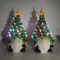 Christmas Gnome Lighted Tree Tabletop Ornament 0