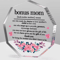 Bonus Mom Acrylic Decorative Plaque Gift 1