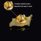 Republic Of Cyprus GoldPlated Map Flag Lapel Pin 2