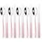304 Stainless Steel Korean Chopsticks Spoon Cutlery Set 10PCS 1