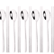 304 Stainless Steel Korean Chopsticks Spoon Cutlery Set 10PCS 11