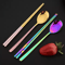 304 Stainless Steel Korean Chopsticks Spoon Cutlery Set 10PCS 14