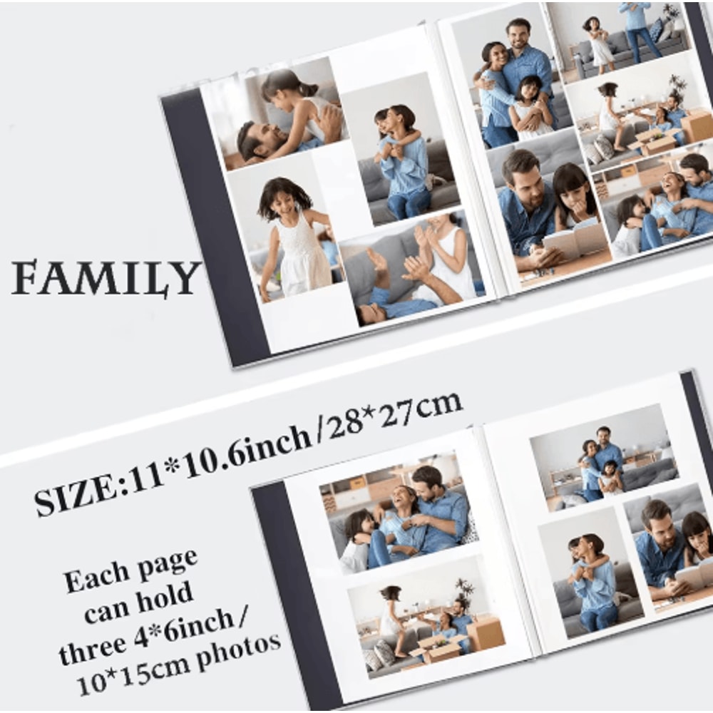 Large SelfAdhesive Photo Album For Family Baby Special Memories 9