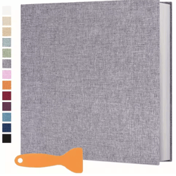 large self-adhesive photo album for family, baby & special memories