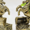 Brass Zodiac Horse Feng Shui Mini Statue For Home Office Decor 0