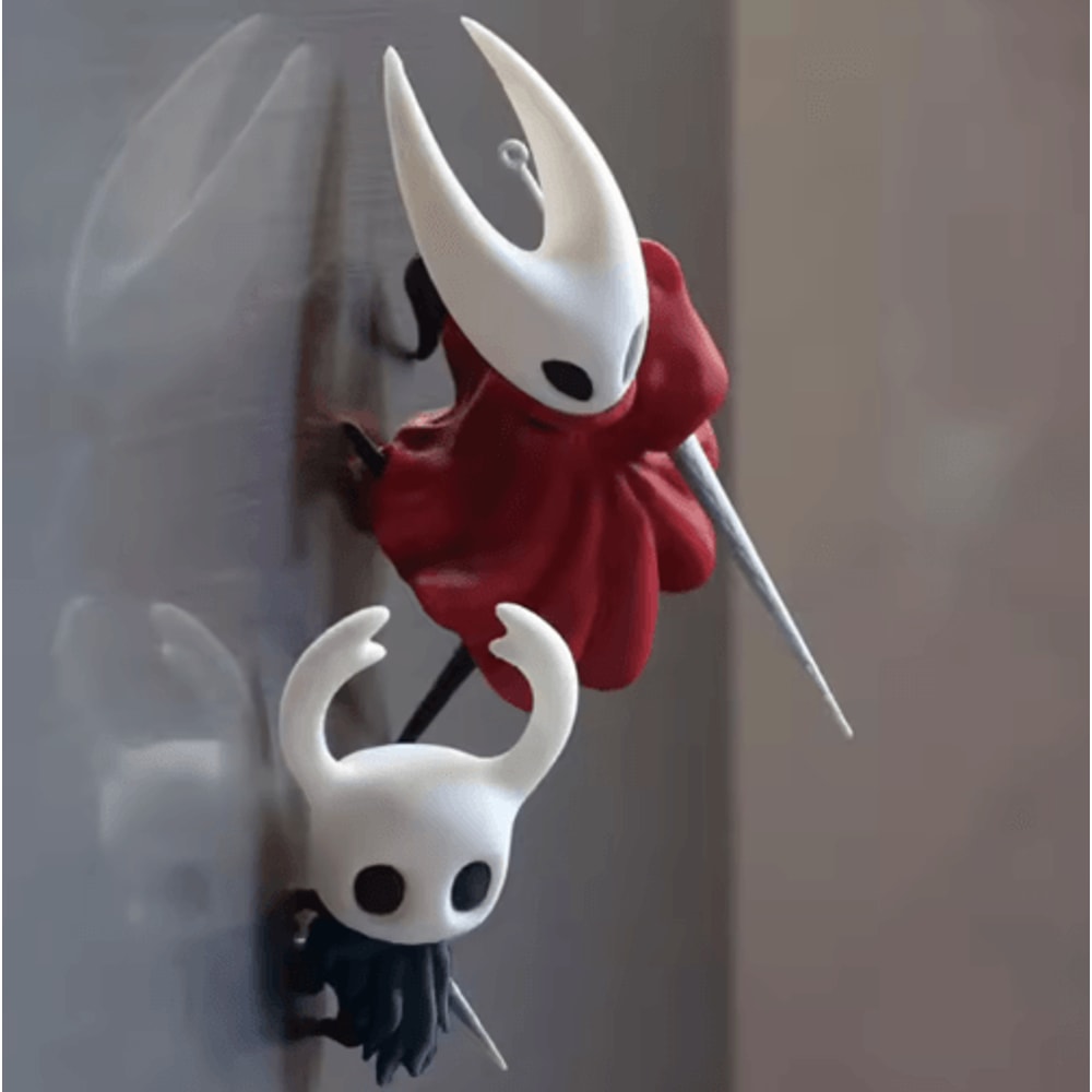 Hornet Knight Hollow Knight 3D Printed Fridge Magnet Cartoon Decor 1