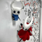 Hornet Knight Hollow Knight 3D Printed Fridge Magnet Cartoon Decor 5
