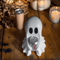 Cute Halloween Ghost Holding Coke Tabletop Statue Decor 6