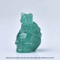 CUPIDCRYSTAL HandCarved Crystal Skull Cat Figurine 2
