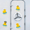 Funny Duck Magnetic Cruise Door Decorations 4PCS Set 3