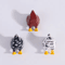 Funny Chicken Butt Resin Fridge Magnets 3Piece Decorative Set 1