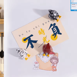 funny chicken butt resin fridge magnets – 3-piece decorative set