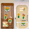 Upside Down Pineapple Magnetic Cruise Door Decorations 6Piece Set 5