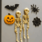 Poseable Magnetic Skull Fridge Magnet With Movable Joints 0