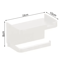 WallMounted Toilet Paper Holder With Storage Shelf For Bathroom Kitchen 3