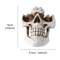 Halloween Skull Resin Glasses Holder Decorative Storage Rack 4