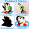 Cute Penguin Cruise Door Magnets Set 10PCS Beach Pool Theme Decor 6