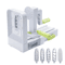 LMETJMA 5in1 Rotary Vegetable Spiralizer Cheese Grater JT319 1