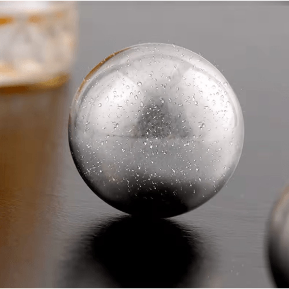 Stainless Steel Coffee Frozen Ball For Espresso Cooling Flavor Balance 4