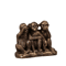 Creative Three Wise Monkeys Resin Figurine For Home Decor Gifting 2