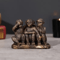 Creative Three Wise Monkeys Resin Figurine For Home Decor Gifting 4